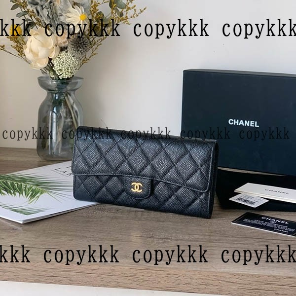 シャネル 長財布 コピー 送料無料 - wallets-00367