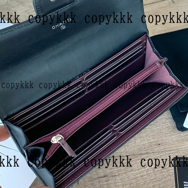 シャネル 長財布 コピー 送料無料 - wallets-00369 画像 9
