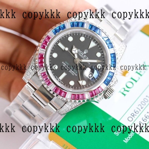送料無料 ロレックス GMTマスター2 コピー腕時計 - watches-01014 おすすめN級品
