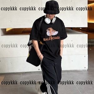 balenciaga スーパー コピー Tシャツ 代引き 偽物 - cbssa22150