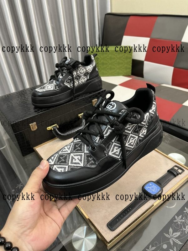 スニーカー グッチ ブランド コピー 偽物 激安 - axuwz2852 - 画像 (5)